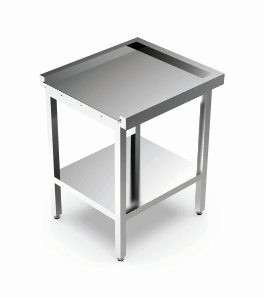 Aristarco 700mm exit table for Hood dishwasher