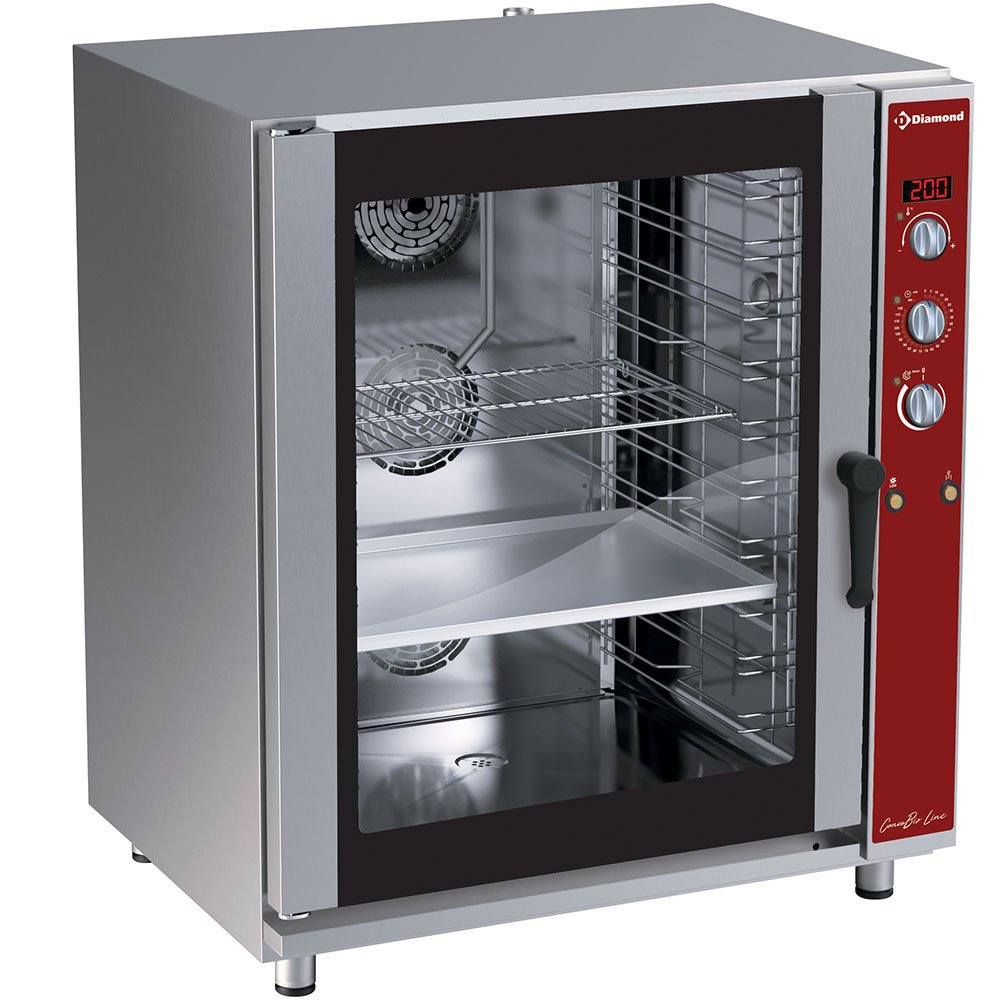 Diamond PFE-102/S Electric Convection Oven with Automatic Humidifier, 10 x 1/1 GN