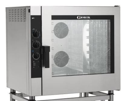 Giorik Easyair NEMG72 7 rack Gas convection oven with humidity & 2 speed fan