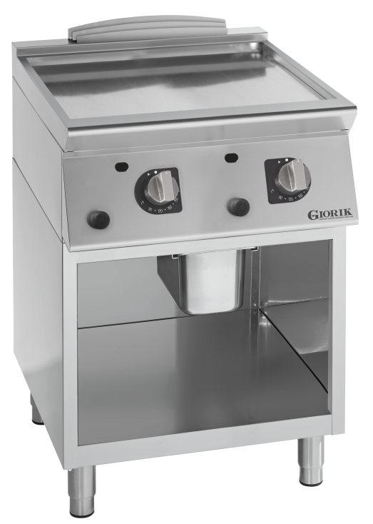 Giorik FLG73GCRX - 2 Zone Gas griddle - smooth plate chrome plated