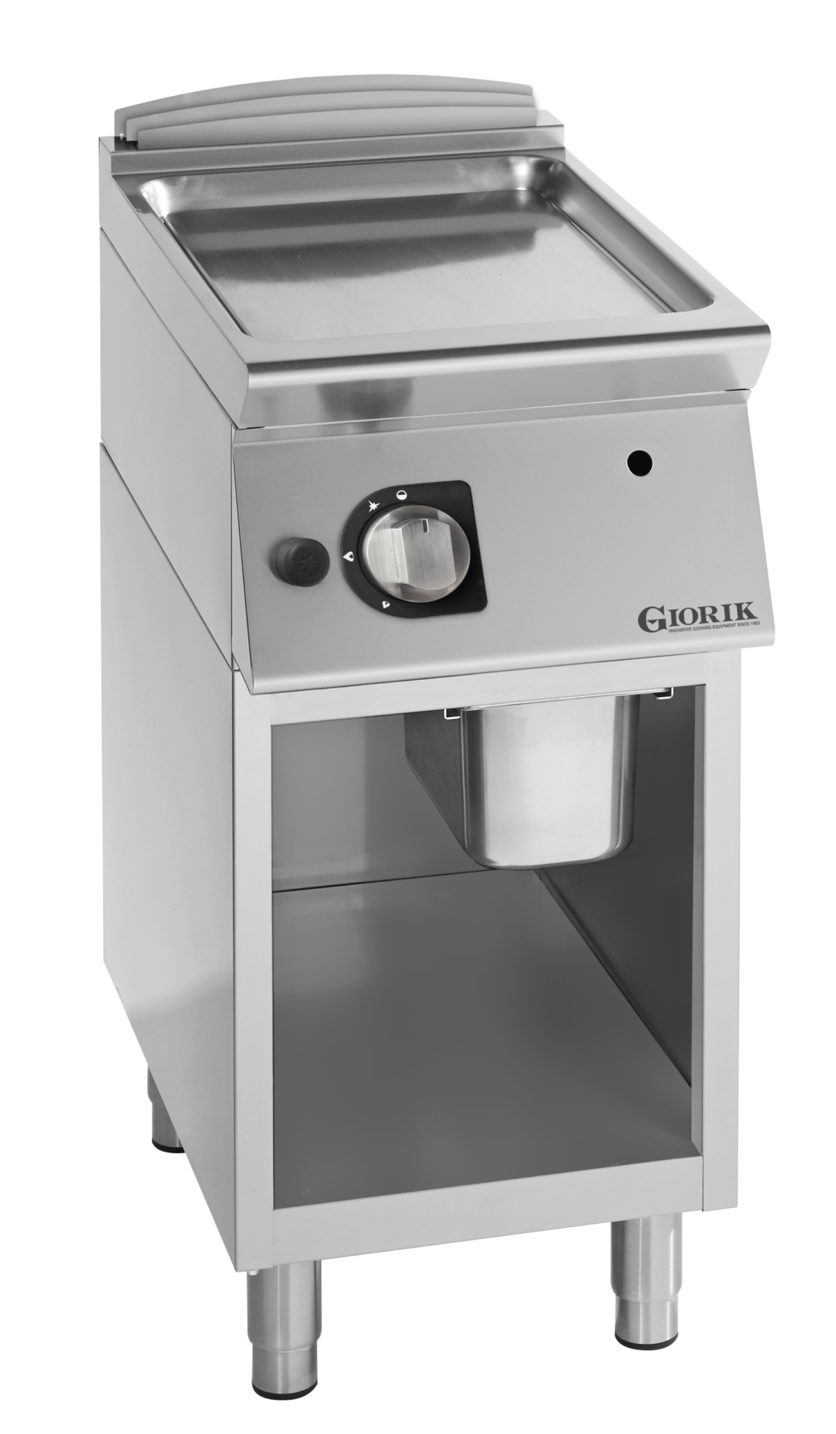 Giorik FLG72GCRX Gas griddle - smooth plate chrome plated