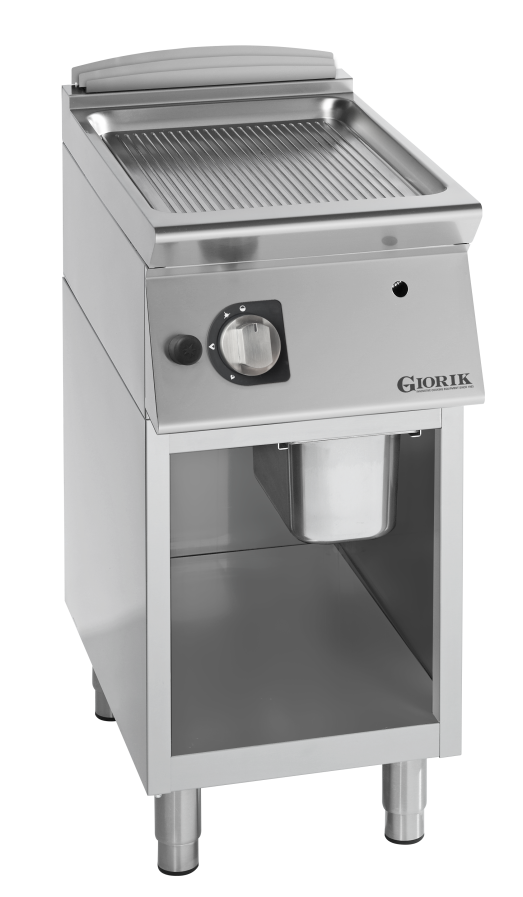Giorik FRG72GCRX Gas griddle - ribbed plate chrome plated