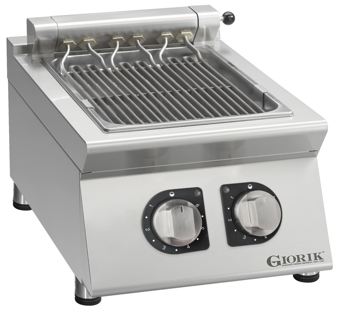 Giorik 70 Top GL72TE Electric radiant chargrill with water tray