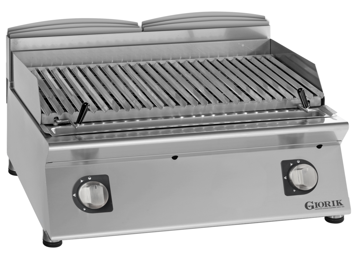 Giorik 70 Top GL74TGC - 2 Zone 800mm Gas Lava rock chargrill