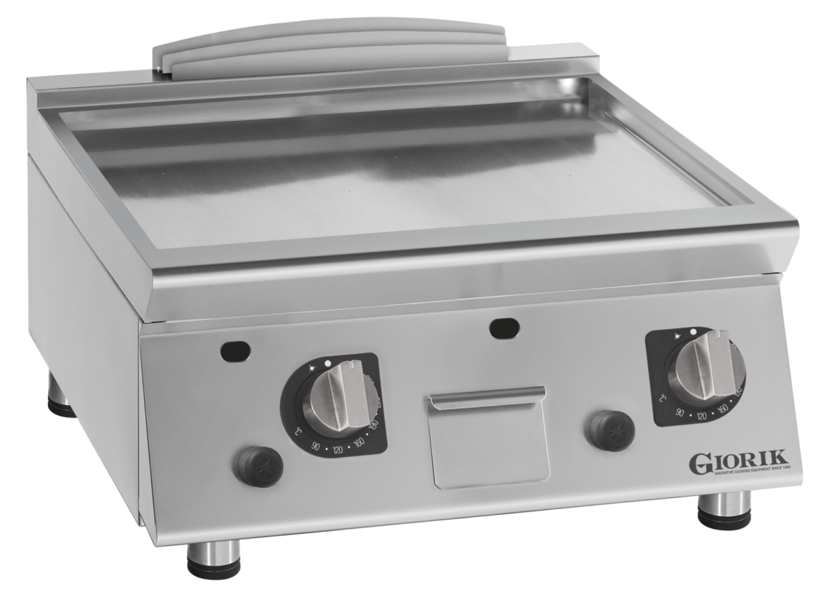 Giorik 70 Top FLG73TCRX - 2 Zone Gas griddle - smooth plate chrome plated