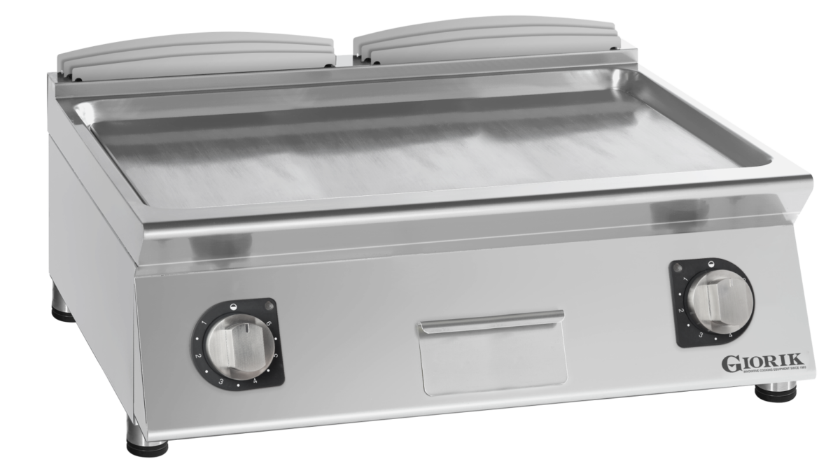 Giorik 70 Top FLE741TCRX - 2 Zone Electric griddle - Chrome Plated smooth plate