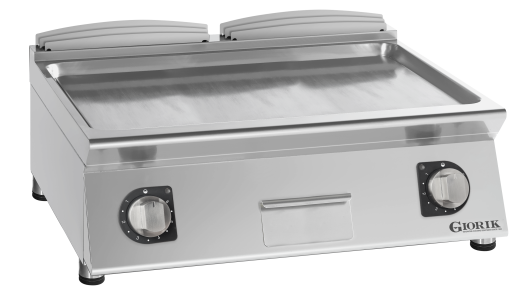 Giorik 70 Top FLE741TCRX - 2 Zone Electric griddle - Chrome Plated smooth plate