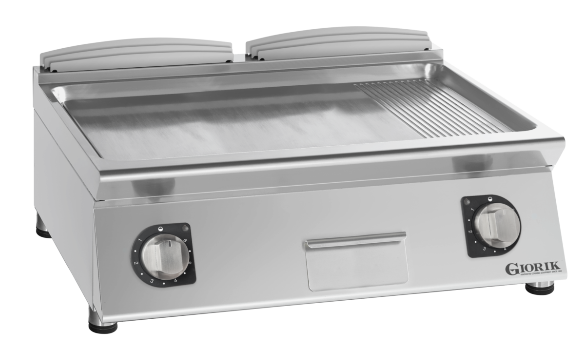 Giorik 70 Top FME741TCRX Electric griddle - Chrome plated 1/3Ribbed + 2/3 Smooth