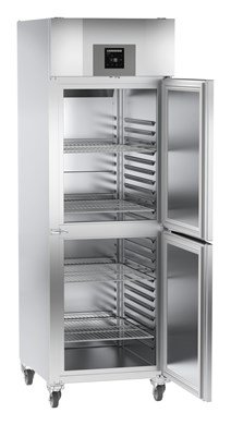 Liebherr GGPV6577 Stainless Steel Upright Freezer, 464 Litres
