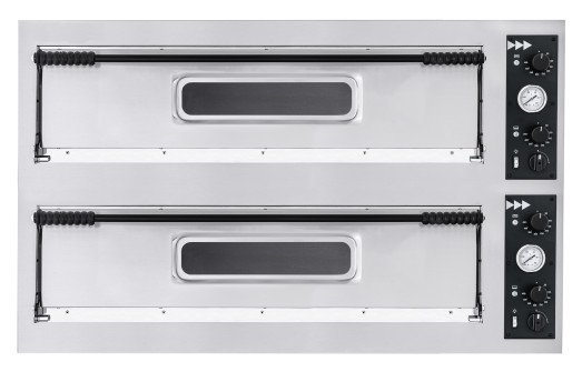 Chefs Range BAM66L Twin deck electric pizza oven - 12 x 13"