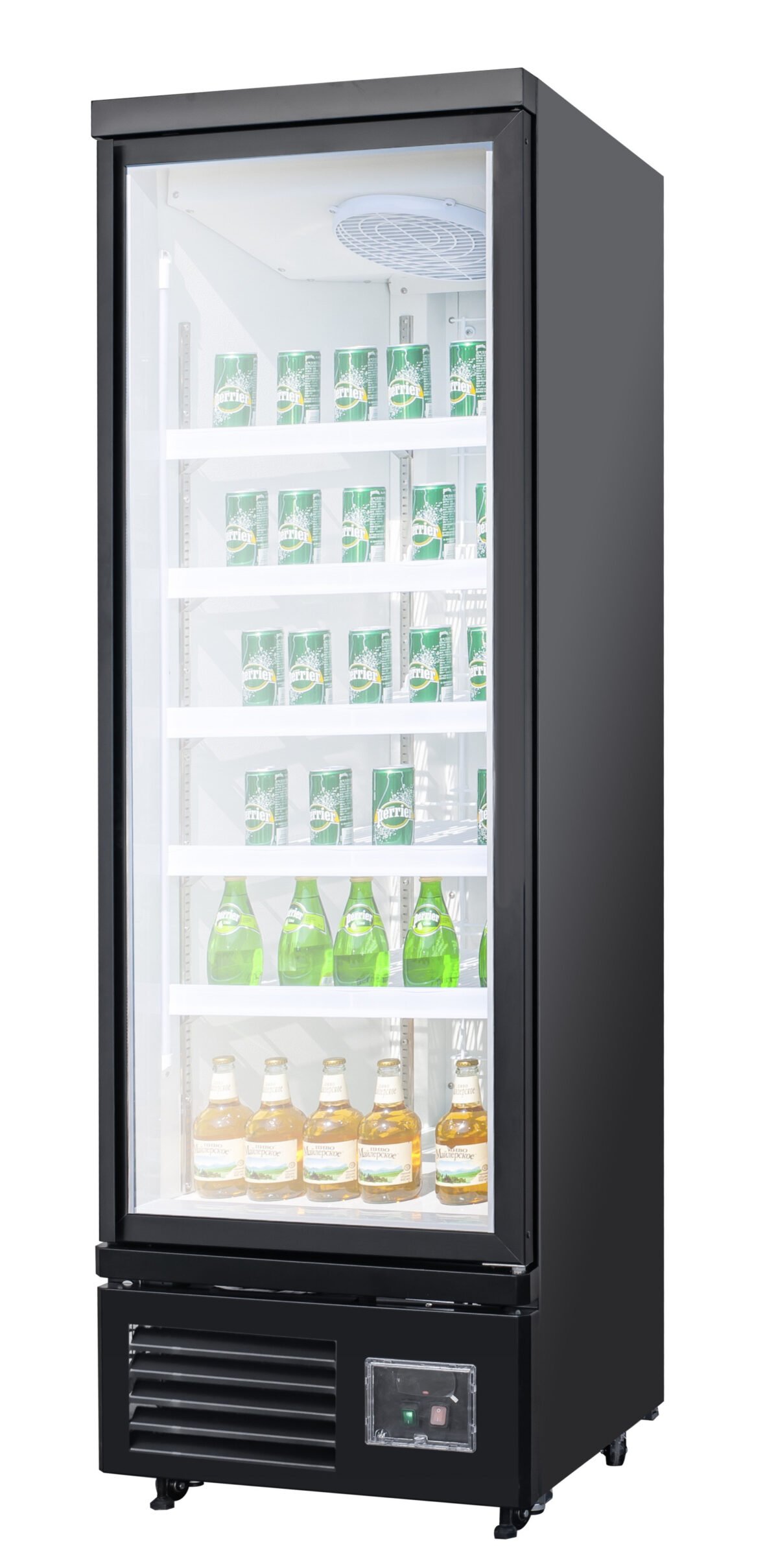 Chefs Range BLFP0673TG - 400 Ltr Single glass door freezer