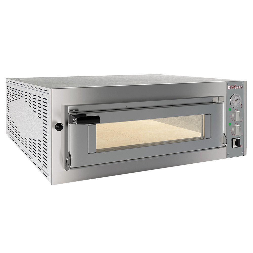 Diverso WR-FS04-MS Electric oven 4 pizzas diam. 350mm, 1 room