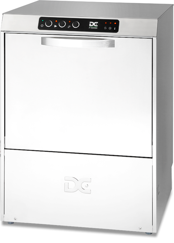 DC PG50A Premium Range 500mm Basket Frontloading Commercial Glasswasher with Break Tank, 30 Pint Capacity