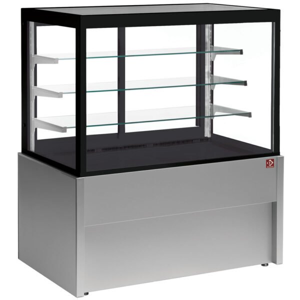 Diamond CB10NN-G5-P Panoramic Display Counter, Neutral, 4 Levels, Without Storage Room - Grey