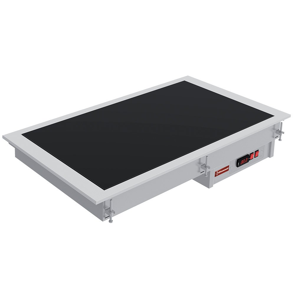 Diamond IN/VCX12-P Black Vitroceramics Element Hob, 1.4kW