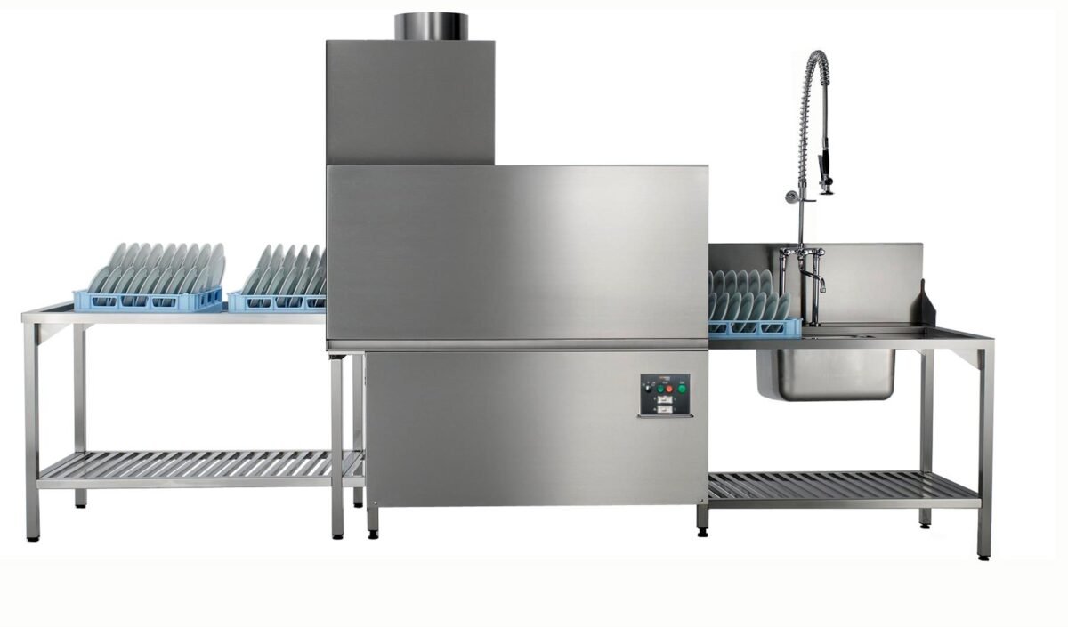 Hobart Ecomax Plus C815-A Rack Dishwasher, 18 Plate Capacity