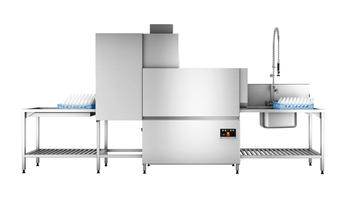 Hobart Plus C815-EA Rack Dishwasher, 18 Plate Capacity