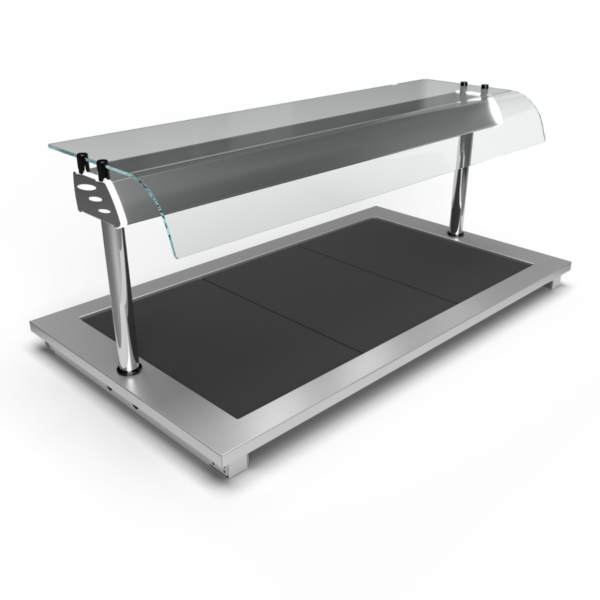 Moffat D3HT Drop-In Hot Top Model with Curved Glass Open Front Gantry