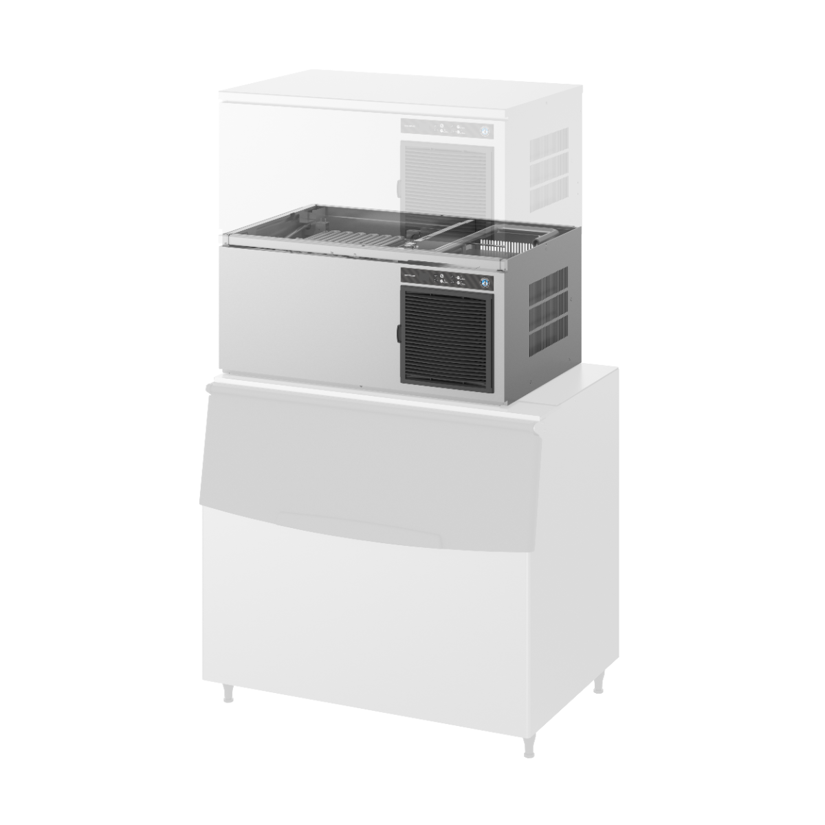 Hoshizaki IM-240XNE-HC-C Modular & Stackable Cylinder Ice Maker, 190kg/24hrs Output