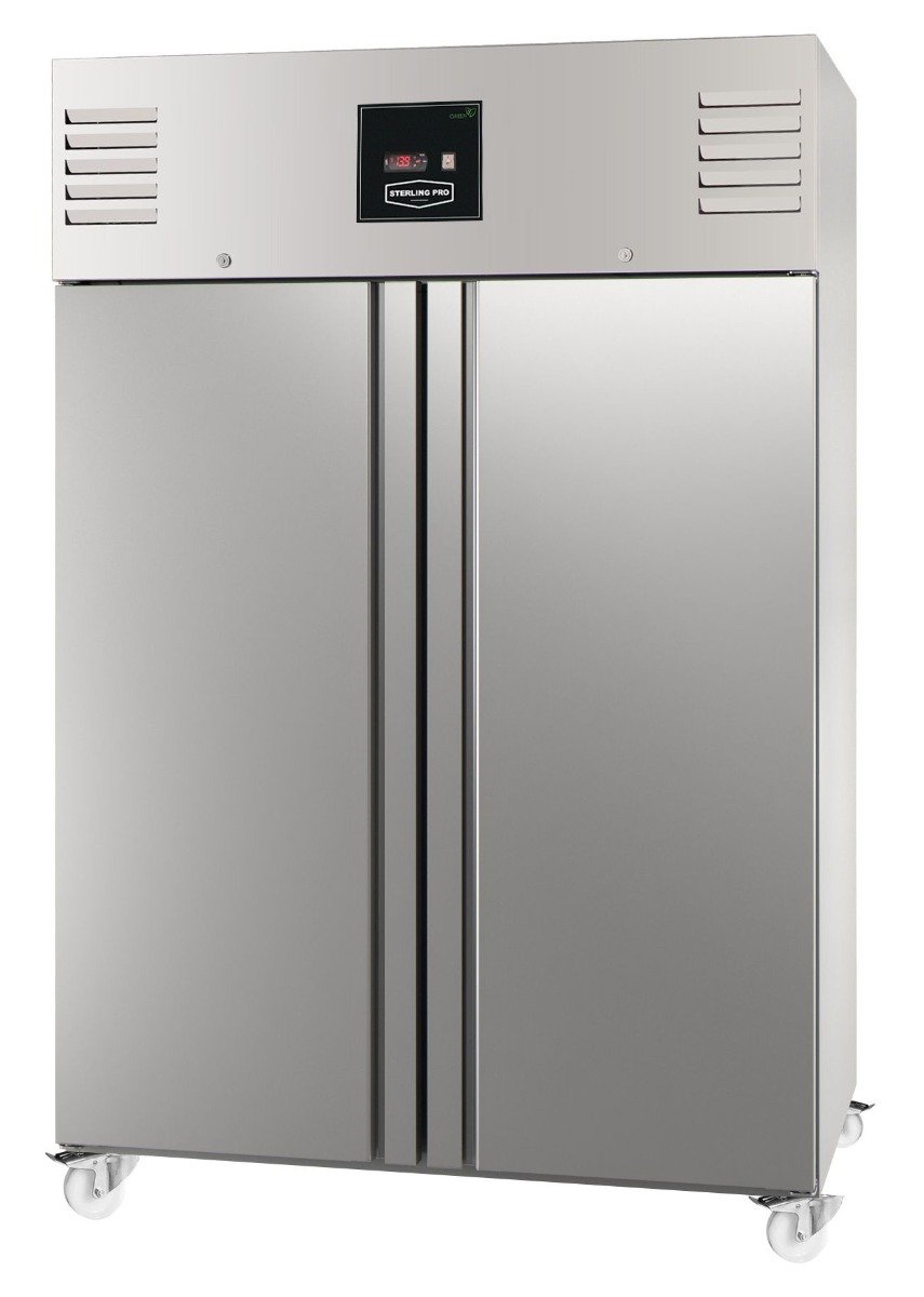 Sterling Pro Green SPI142 Double Door Gastronorm Fridge Cabinet, 1400 Litres
