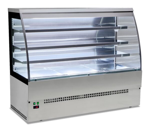 Sterling Pro EVO-SELF-240-SS Stainless Steel Self Service Patisserie Counter, 2400mm