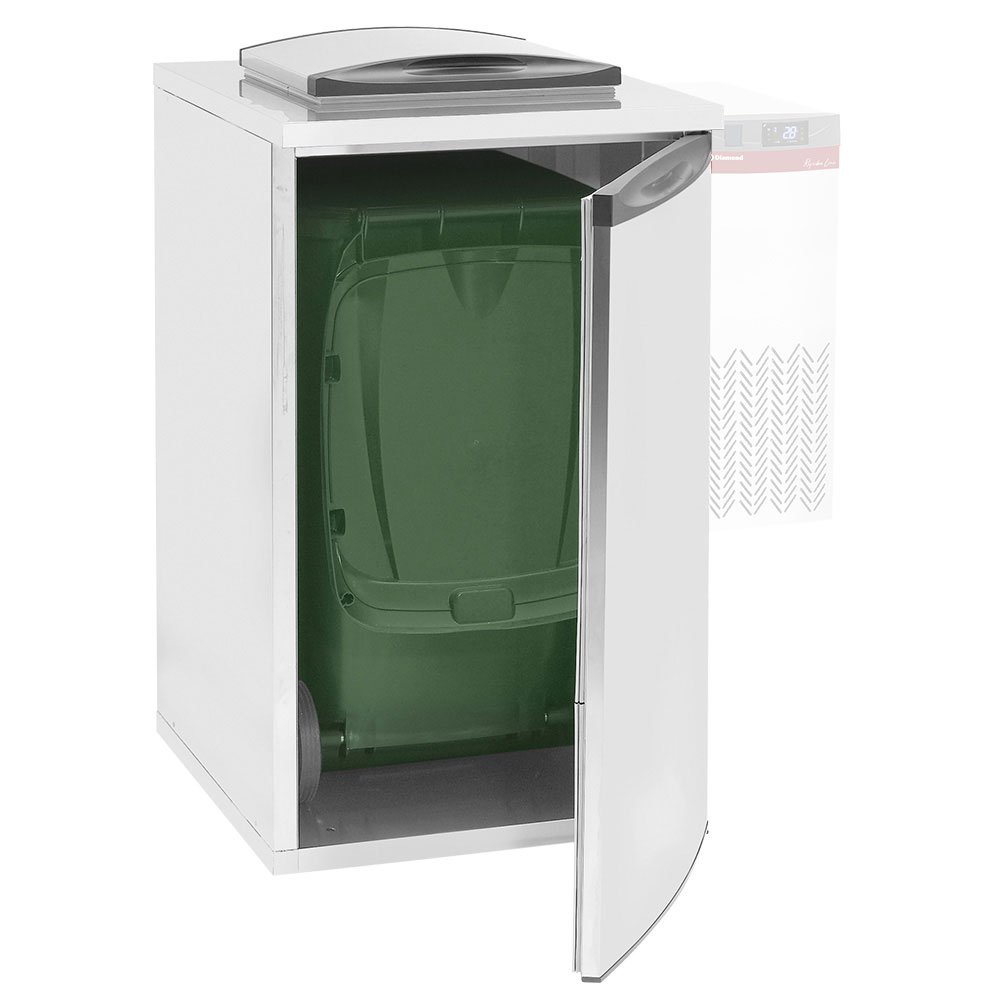 Diamond RDY-1C Waste Bin Storage Refrigerator - Holds 1 Bin
