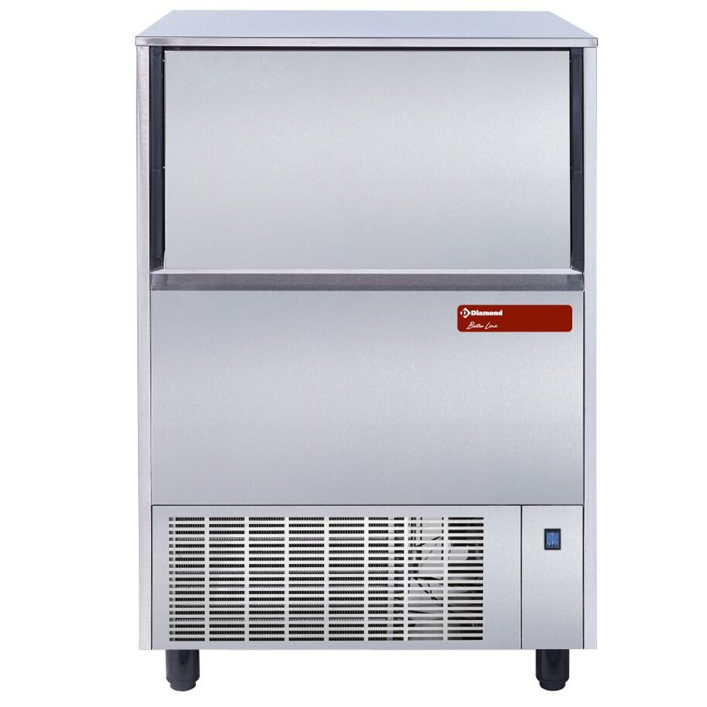 Diamond MXP-95A/N Hollow Ice Cube Maker, 75kg/24hrs Output / 37kg Storage