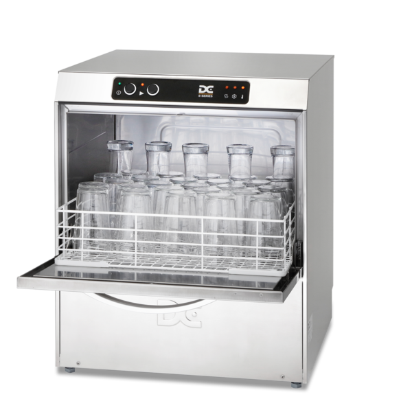 DC SG50 Standard Range 500mm Basket Frontloading Commercial Glasswasher, 30 Pint Capacity