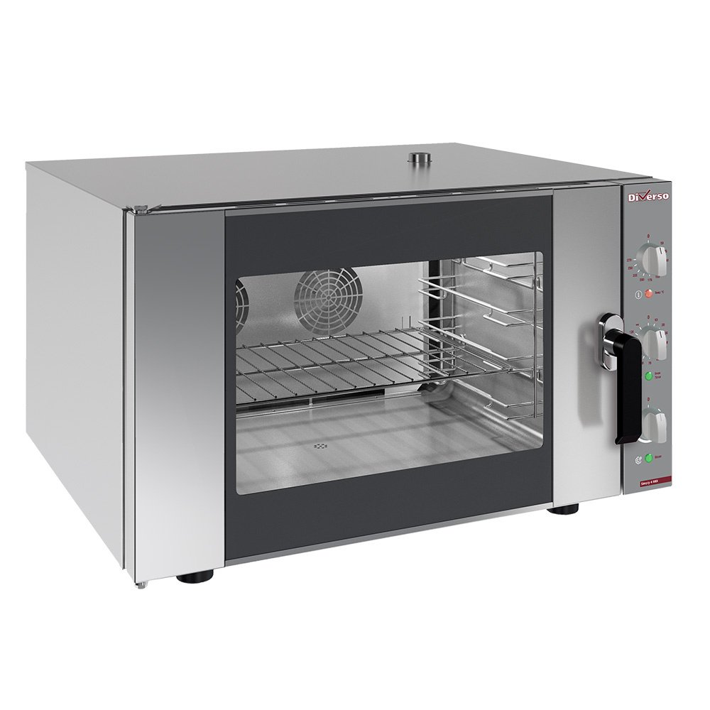 Diverso WR-FCV4-MC Electric oven steam-convection, 4x GN 1/1 or 600x400 mm