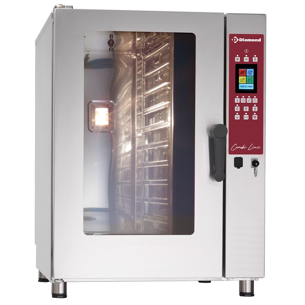 Diamond DFV-1011/PTS Touch Screen Electric Steam Convection Oven, 10 x 1/1 GN