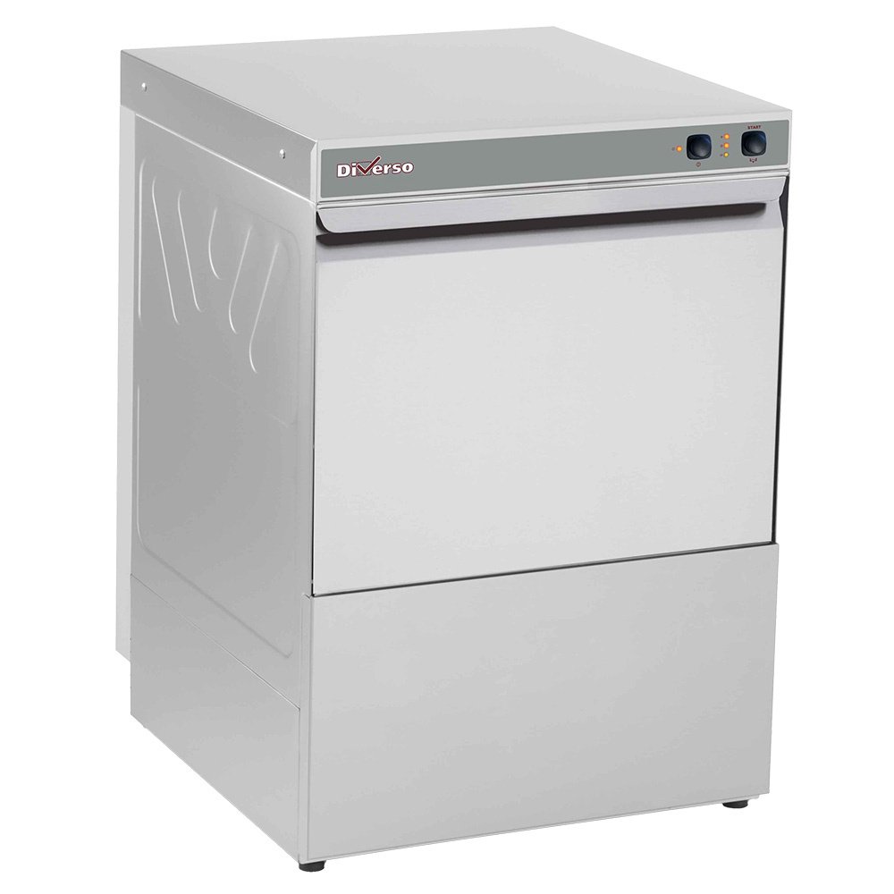 Diverso WR-LV50-MPSC Dishwasher basket 500x500mm, with discharge pump