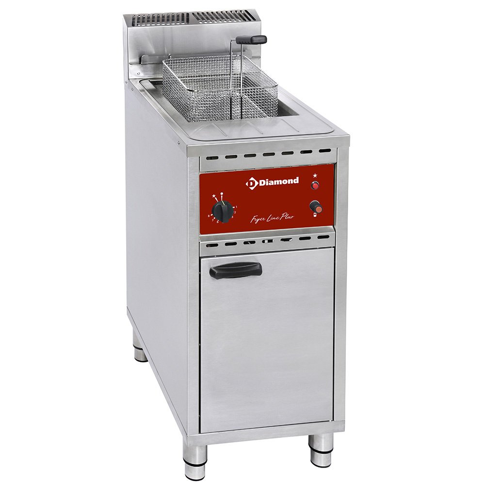 Diamond FSM-16G/C Single Basket Freestanding Gas Fryer