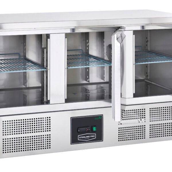 Sterling Pro Cobus SPU303 3 Door Undermounted Counter, 368 Litres - view 5
