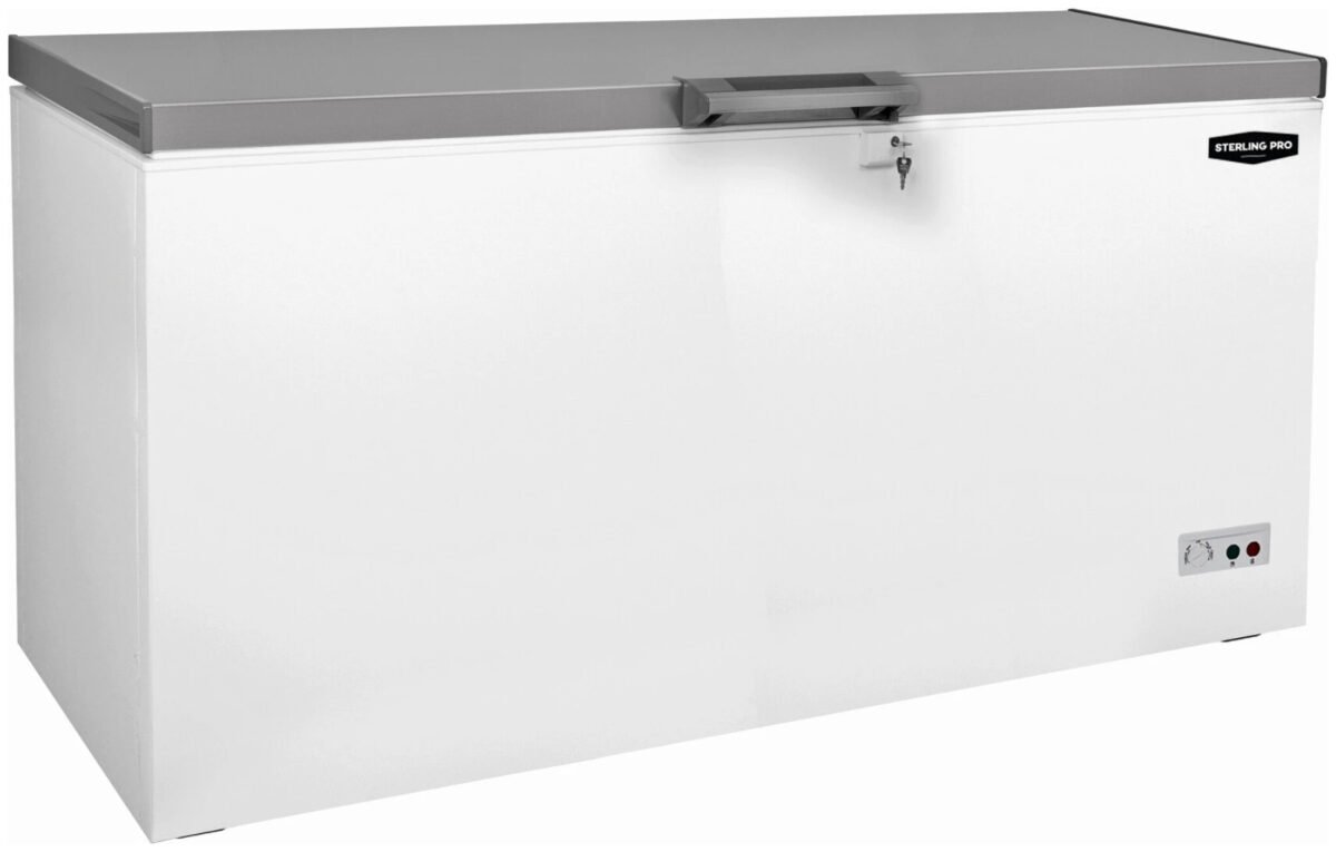 Sterling Pro Green SPC570SS Chest Freezer / Chiller / Fridge with Stainless Steel Lid, Litres 572