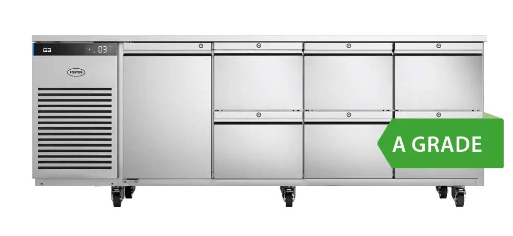 Foster EP1/4H/43-314 EcoPro G3 1 Door & 6 Drawer Refrigerated Counter, 585 Litres