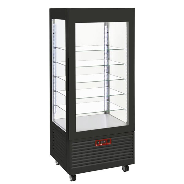 Diamond INN/VB-B9-R2 Black Display Refrigerator, 480 Litres