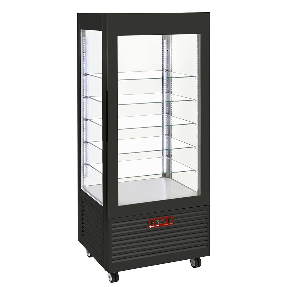 Diamond INN/VB-B9-R2 Black Display Refrigerator, 480 Litres
