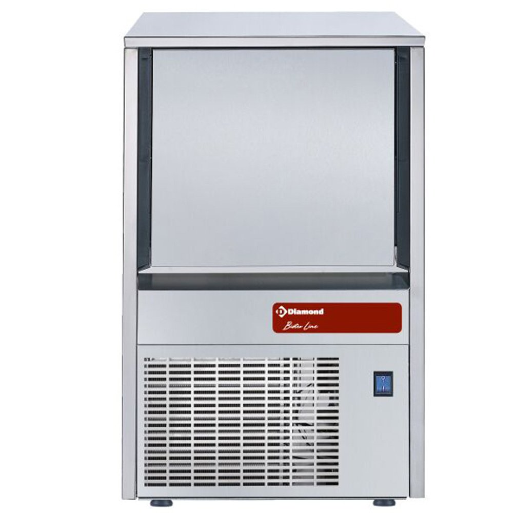 Diamond MXP-25A/R2 Hollow Ice Cube Maker, 22kg/24hrs Output / 9kg Storage