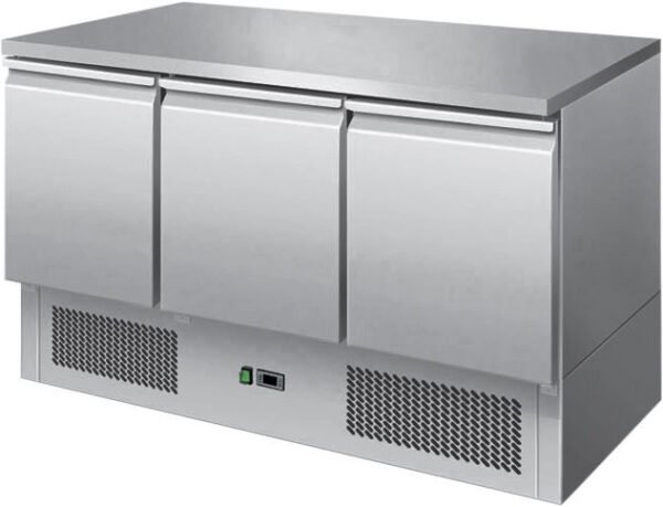 Ice-A-Cool ICE3851GR 3 Door Undercounter Fridge, 380 Litres