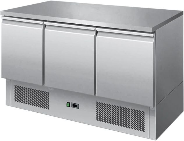 Ice-A-Cool ICE3851GR 3 Door Undercounter Fridge, 380 Litres