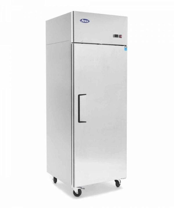 Atosa YBF9207GR Slimline Single Door Upright Freezer, 410 Litres