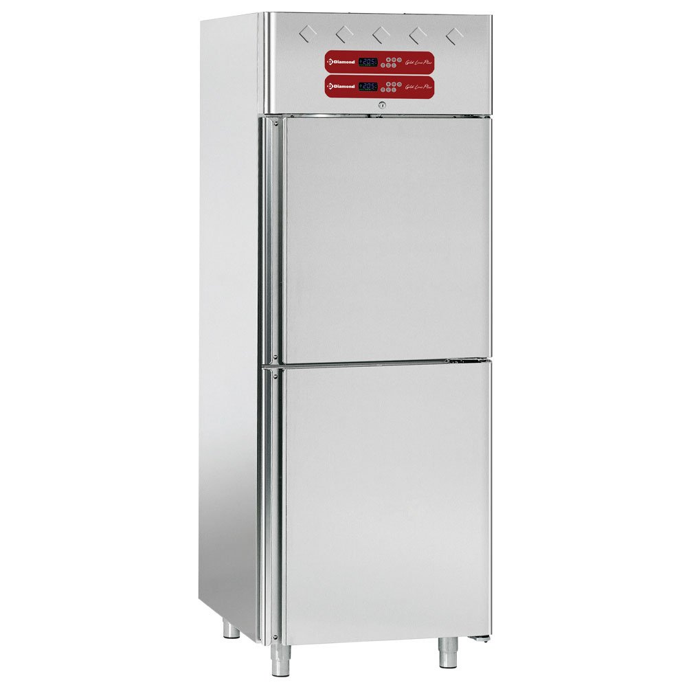 Diamond AF2T/H2-R2 Stainless Steel Refrigerator & Fish Refrigerator, 2 x 350 Liters