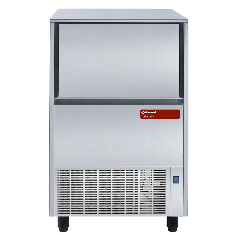 Diamond MXP-65A/N Hollow Ice Cube Maker, 55kg/24hrs Output / 30kg Storage
