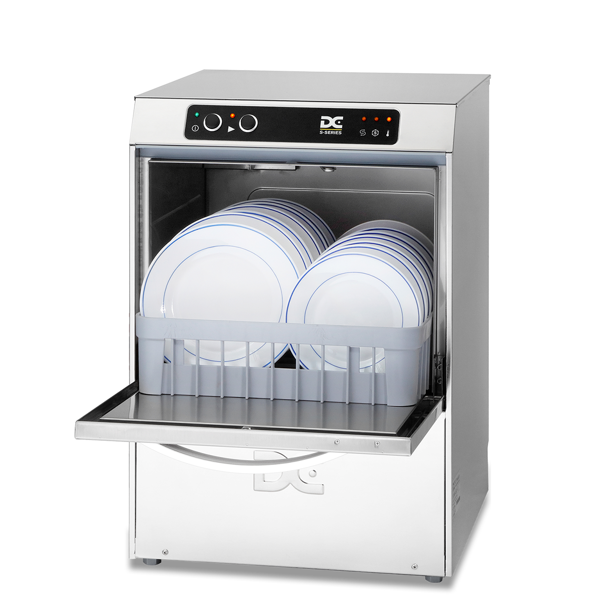 DC SD40 Standard Range 400mm Basket Frontloading Commercial Dishwasher, 11 Plates