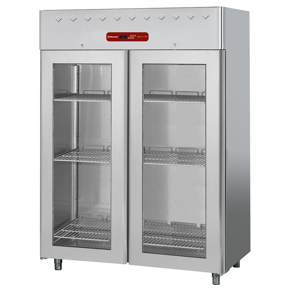 Diamond AD2B/H2G-R2 Single Door Stainless Steel Upright Freezer, 1400 Litres