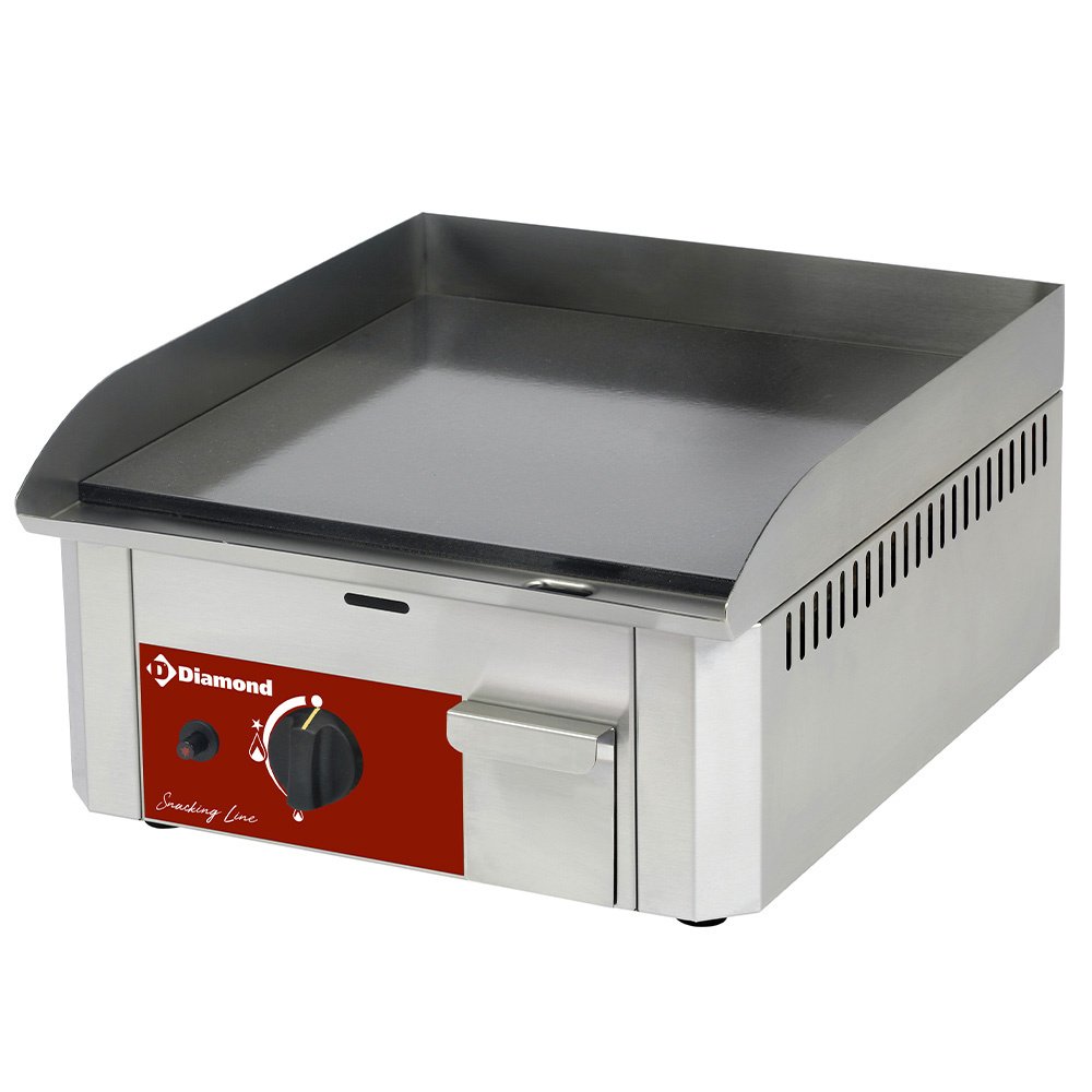 Diamond FTG-40-SS Gas Counter-Top Griddle Plate Enameled Surface
