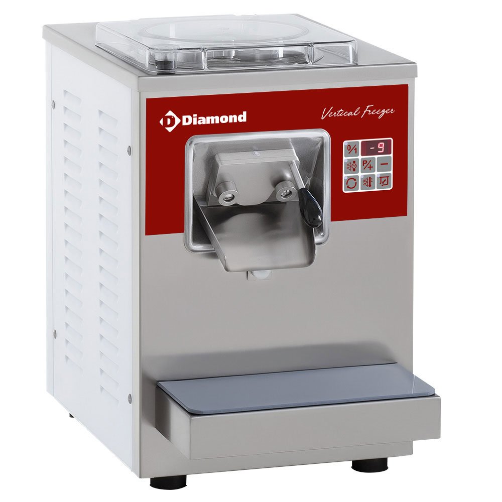 Diamond TGV/5D-N Automatic vertical ice-cream turbine, table top, 9/12 L/h, air condenser