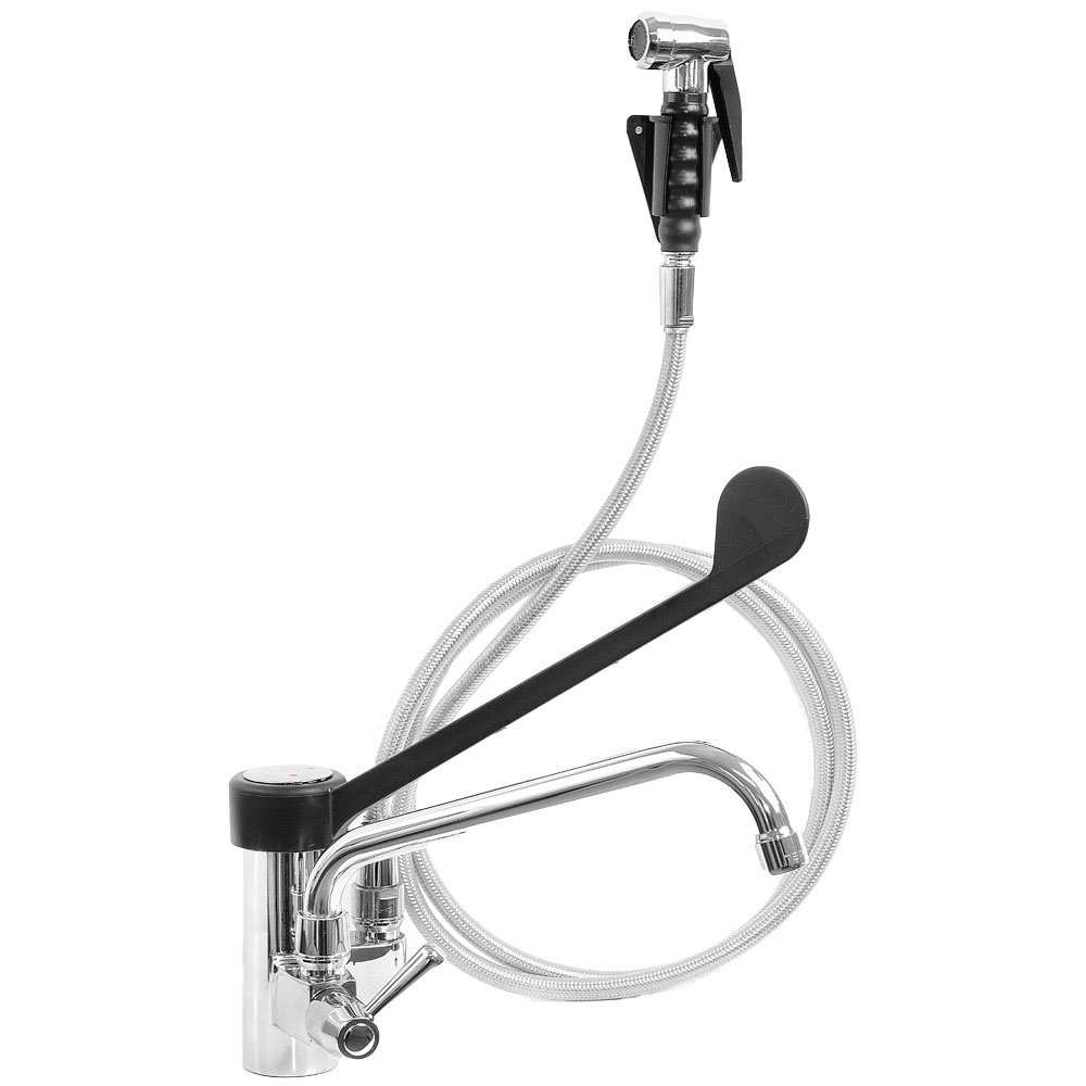 Diamond CW5001-MT Faucet mixer and removable nozzle, elbow command and pull out spray (MONO exit)