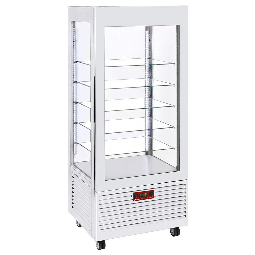 Diamond INN/VN-W5-R2 White Display Refrigerator, 480 Litres