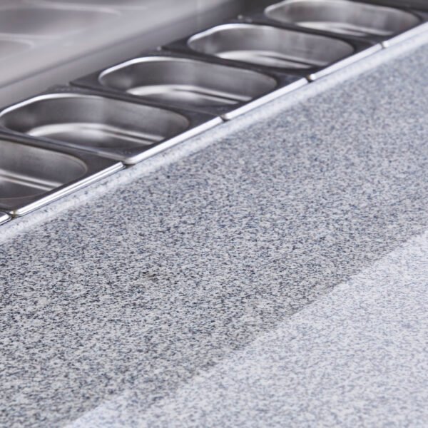 Sterling Pro Cobus SPU903PZ 3 Door Granite Top Pizza Counter, 8 x GN1/6, 402 Litres - view 3
